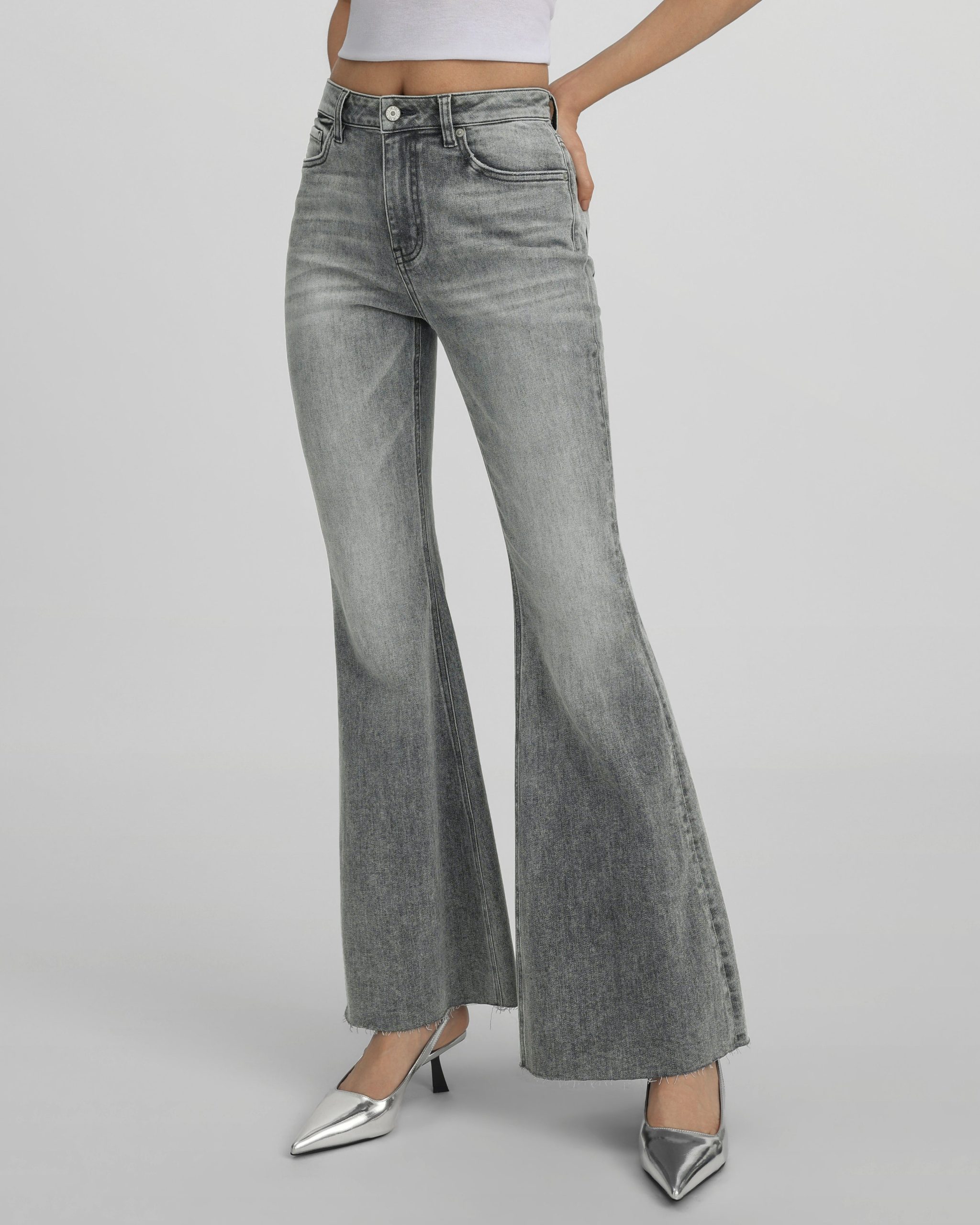 The Boogie Child Fray Jeans - Smoke and Mirrors – Image 2