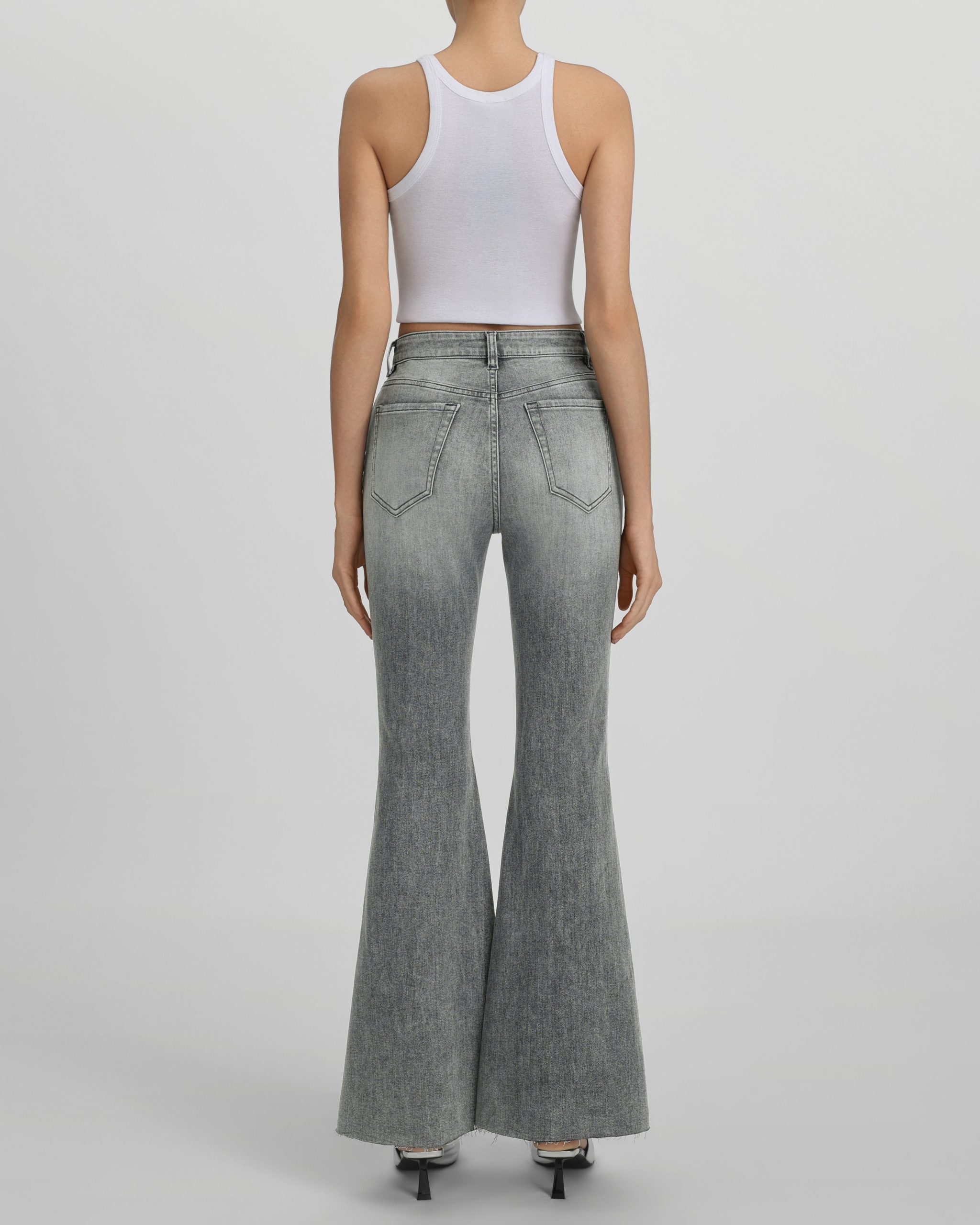 The Boogie Child Fray Jeans - Smoke and Mirrors – Image 4