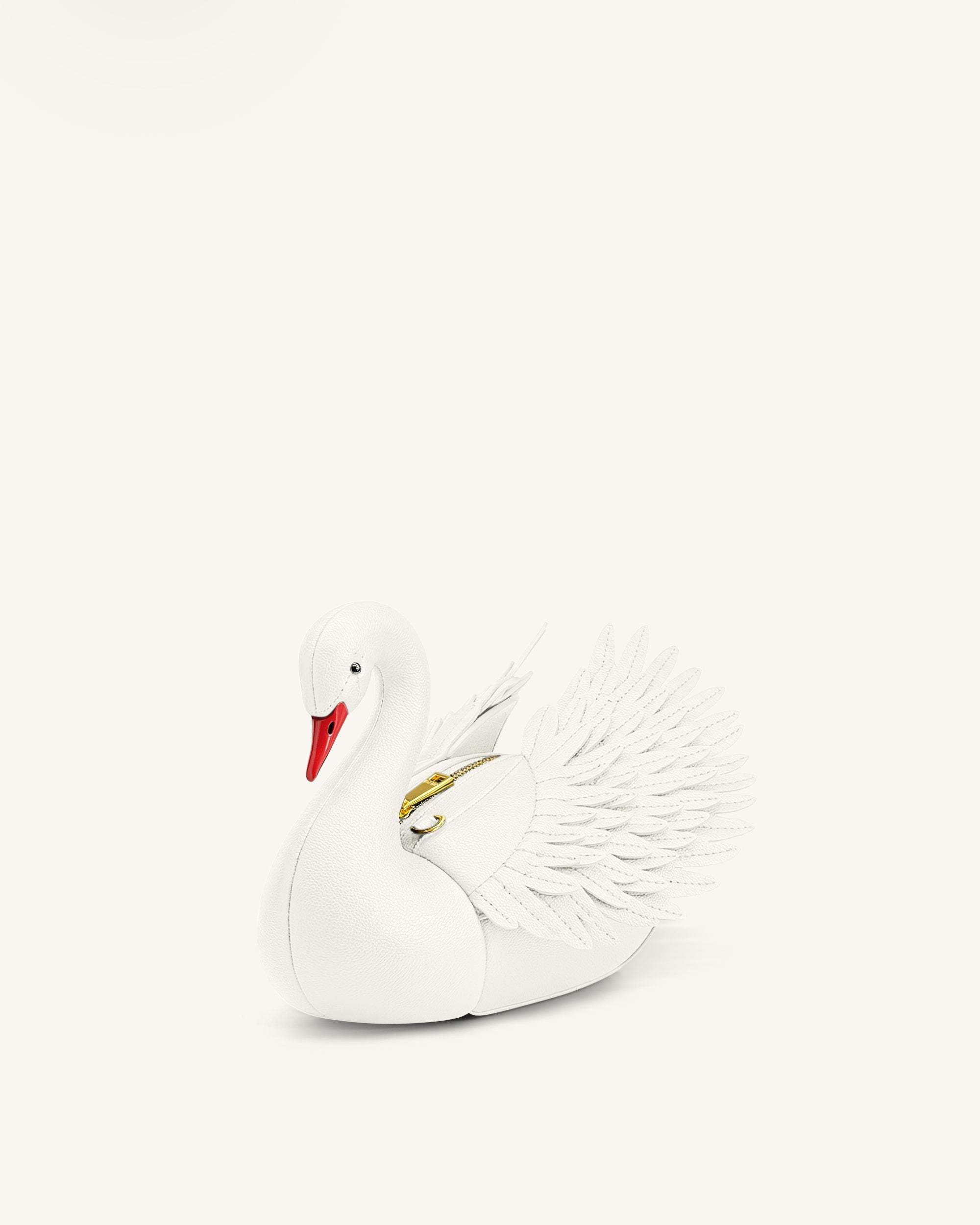 Alani Sac bandoulière en forme de cygne - Blanc – Image 2