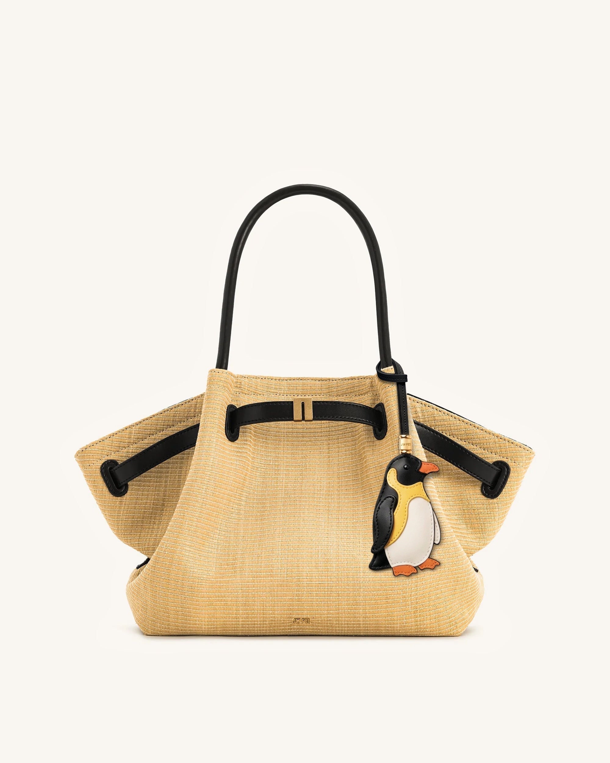 Breloque sac pingouin - Noir multicolore – Image 2