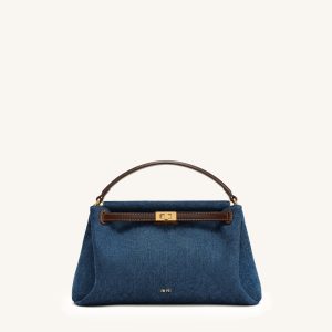 Carmen Sac à Poignée - Denim Bleu