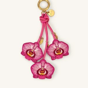 Breloque sac Orchid - Rose