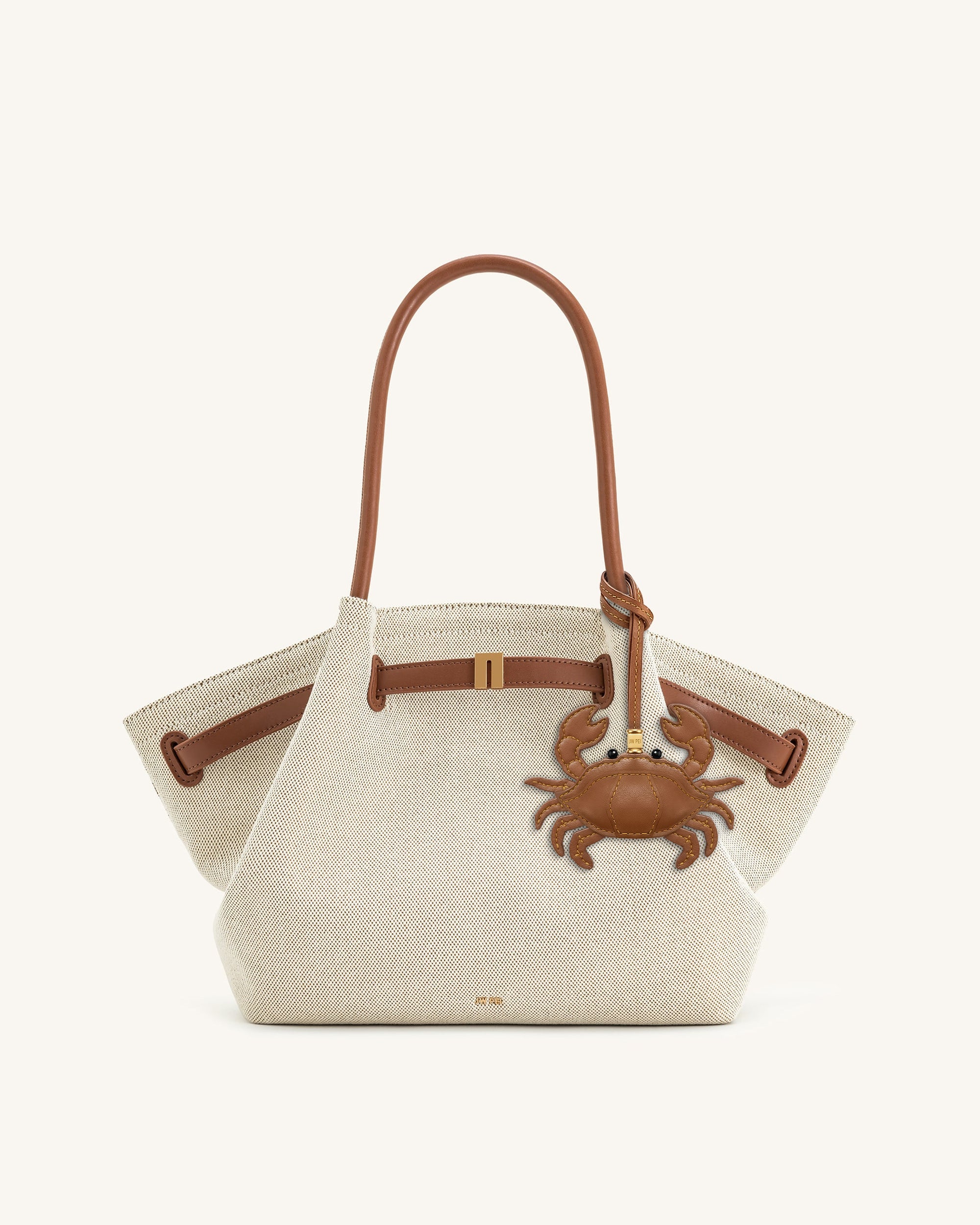 Breloque sac crabe - Marron – Image 2