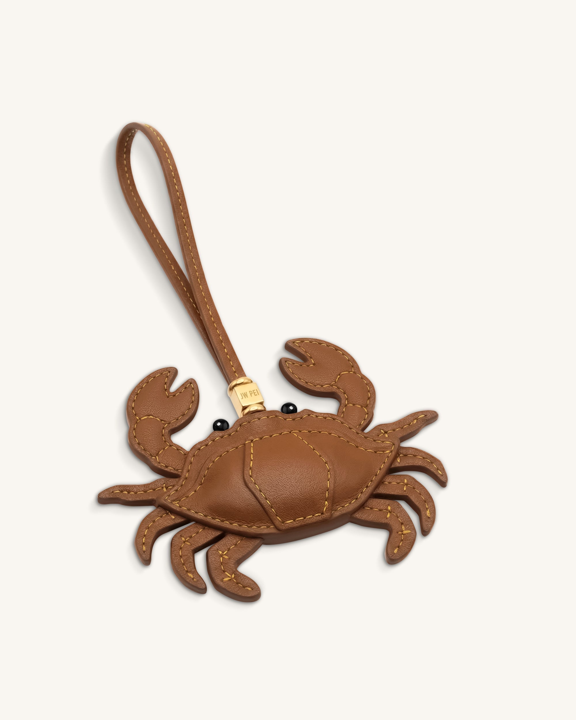 Breloque sac crabe - Marron – Image 3