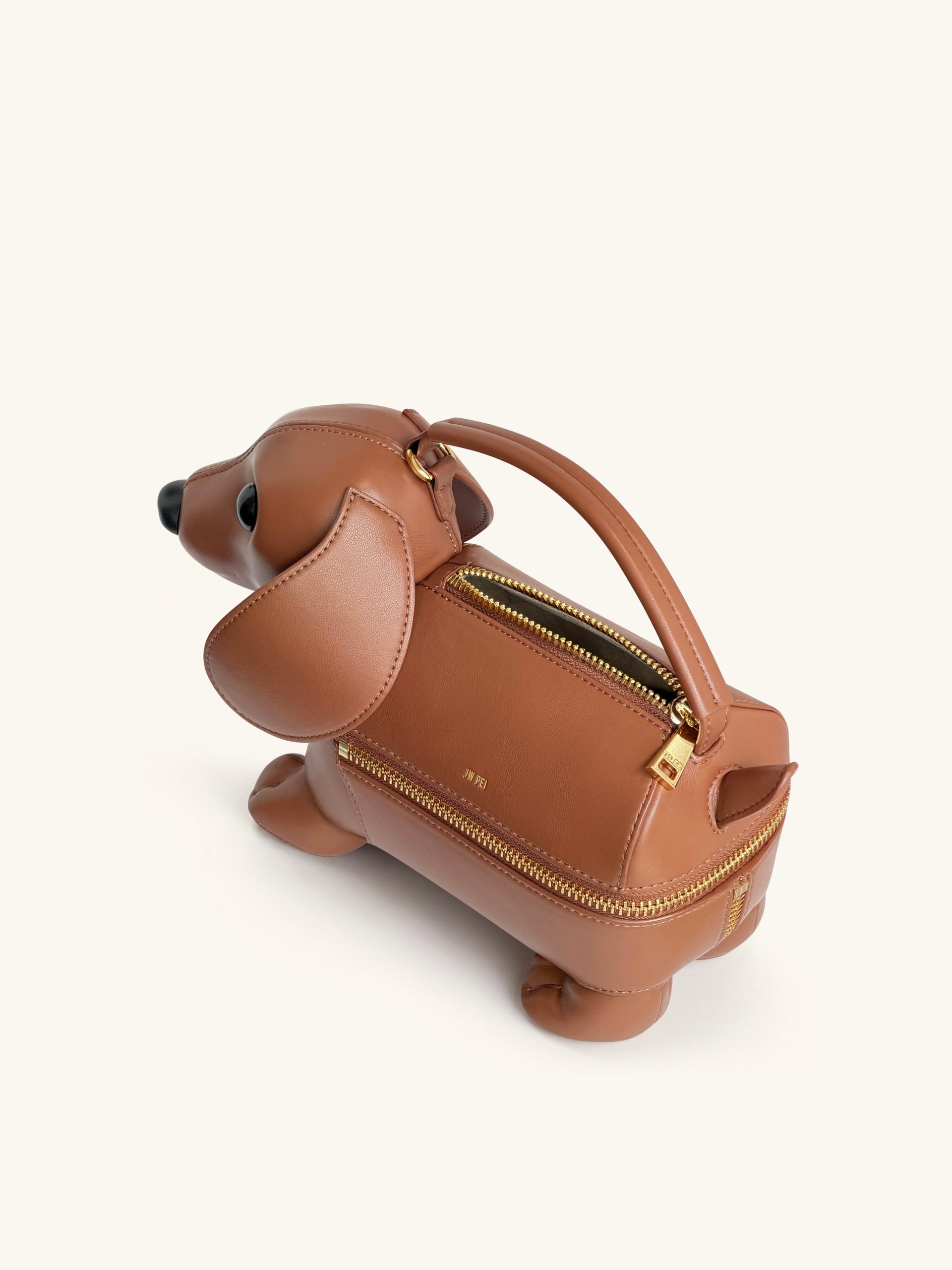 Emilia Sac en forme de chien - Marron – Image 3