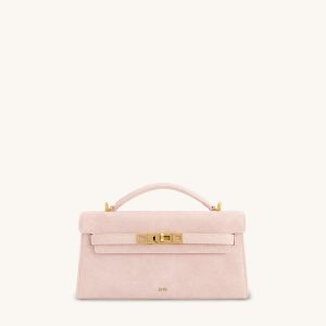 Sac à main supérieur en similicuir Noor - Rose