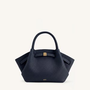 Mini sac cabas Hana - Bleu marine
