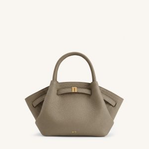 Mini sac cabas Hana - Gris boue