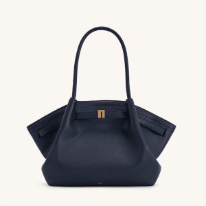 Sac cabas moyen Hana - Bleu marine