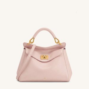 Lucia Sac à main classique à poignée supérieure - Rose