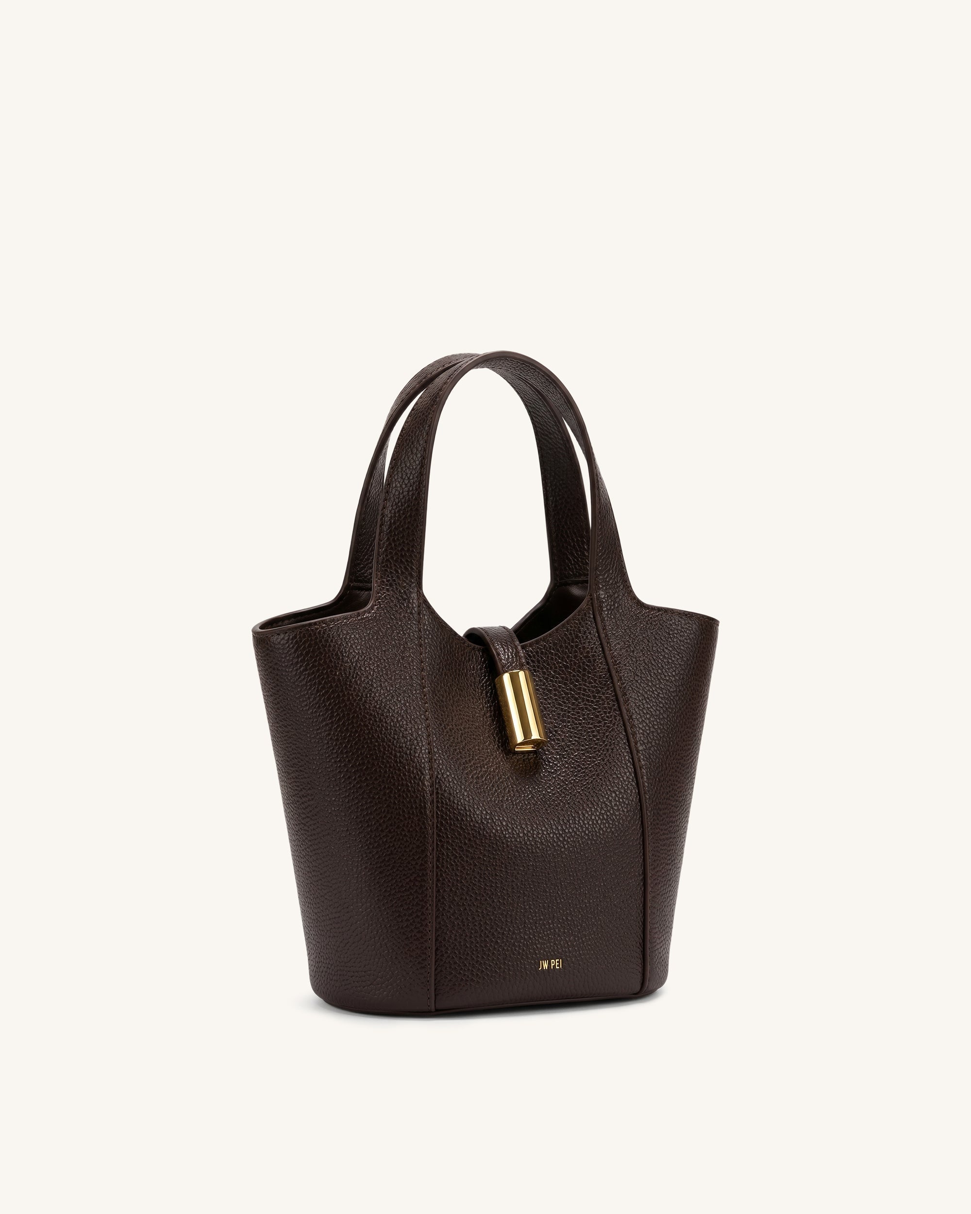 Bella Sac seau - Marron foncé – Image 2