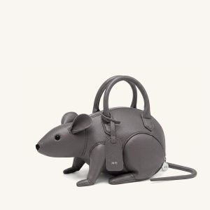 Mia Sac à main souris à anse - Gris