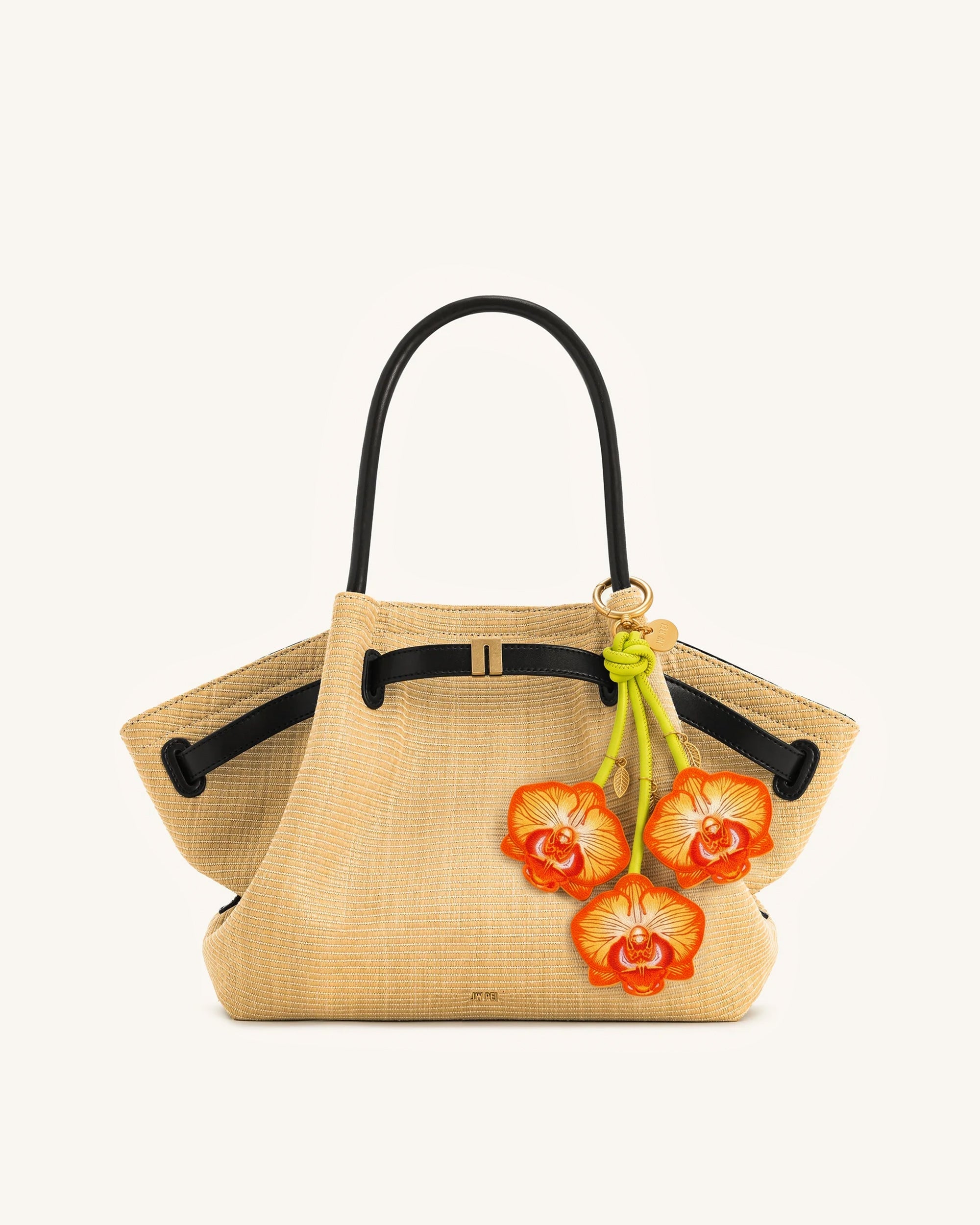 Breloque de sac Orchid - Orange vif – Image 3