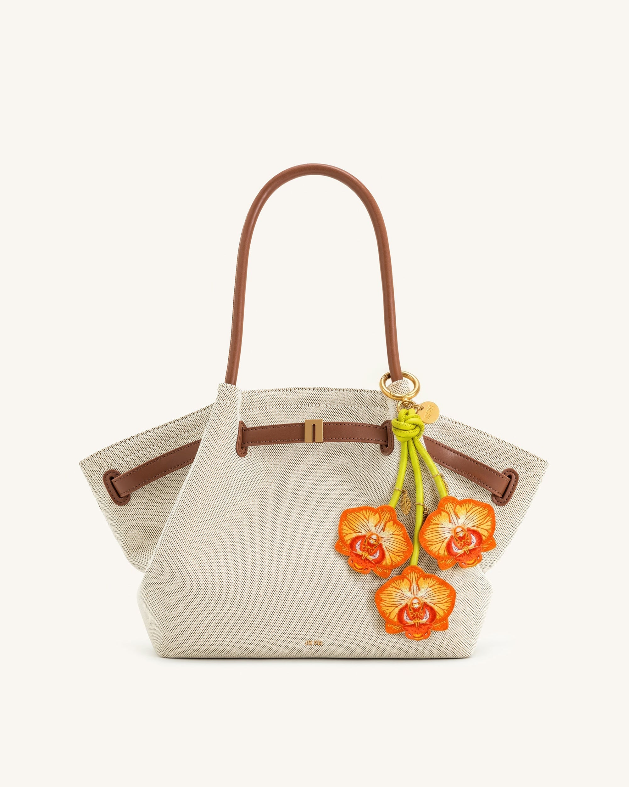 Breloque de sac Orchid - Orange vif – Image 2