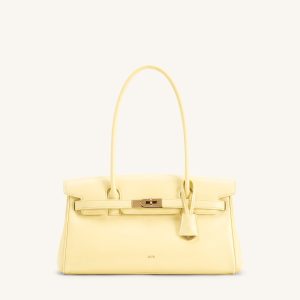 Yara Sac porté épaule - Jaune clair