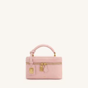 Cleo Sac à poignée supérieure forme boîte - Rose