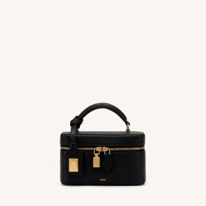 Cleo Sac à poignée supérieure forme boîte - Noir encre