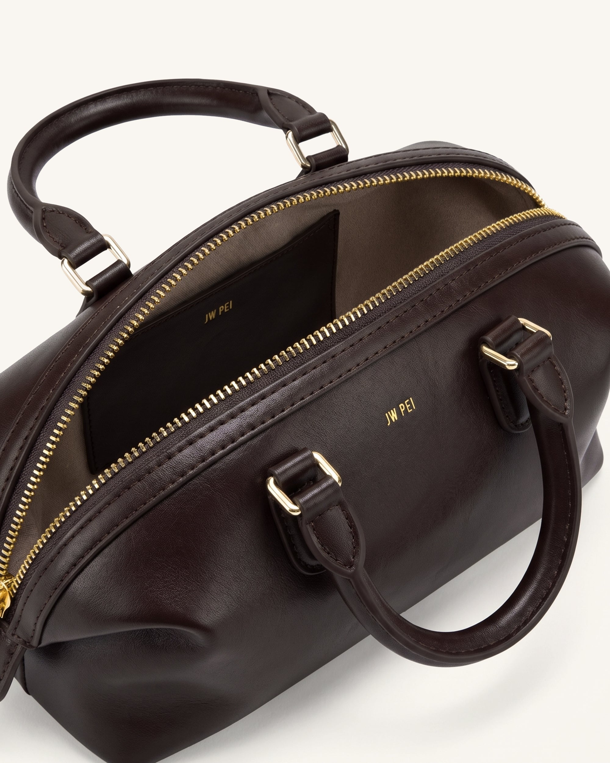 Arlo Sac à poignée supérieure - Marron foncé – Image 4