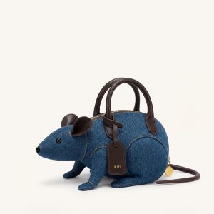 Mia Sac à poignée supérieure Mouse - Jean bleu