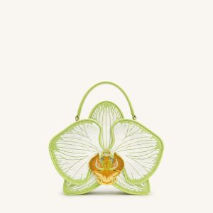 Sac à poignée supérieure Flora Orchid - Vert clair