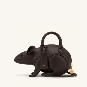 Mia Sac à main souris à anse - Marron foncé