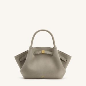 Mini sac cabas en similicuir Hana - Gris