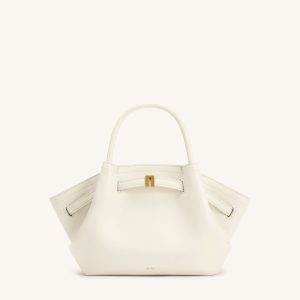 Mini sac cabas Hana - Blanc cassé