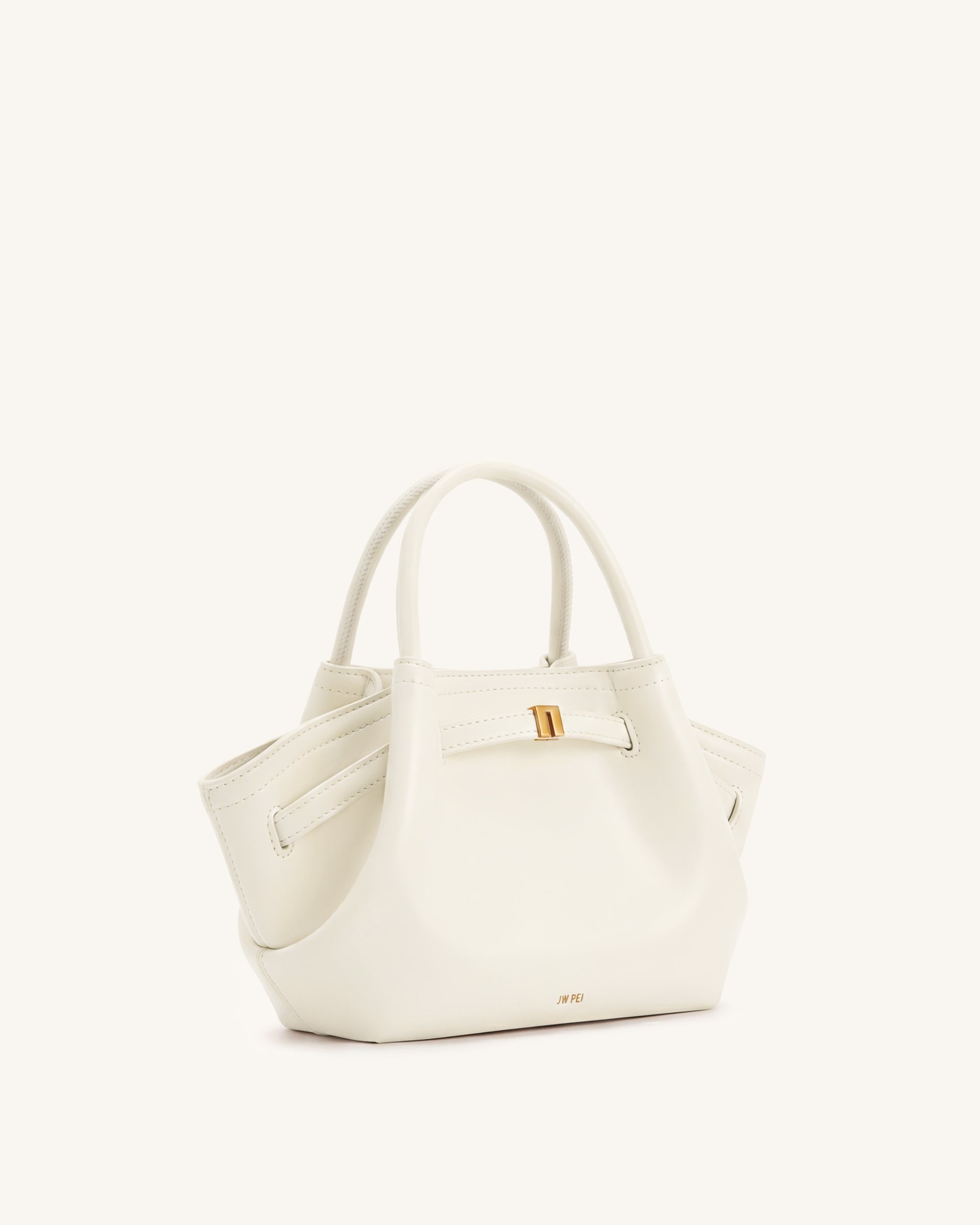 Mini sac cabas Hana - Blanc cassé – Image 2