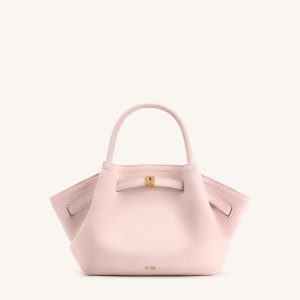 Mini sac cabas en similicuir Hana - Rose