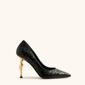 Hazel Talons tressés - Noir