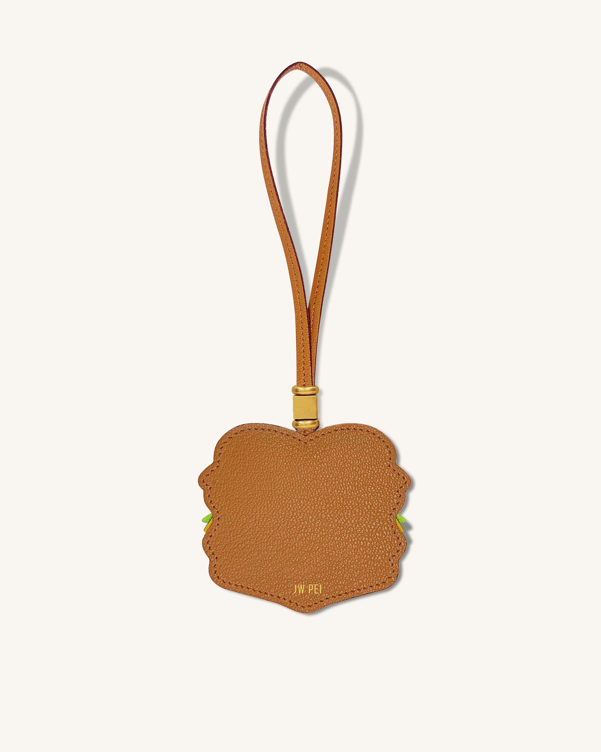Breloque sac Burger - Marron – Image 4