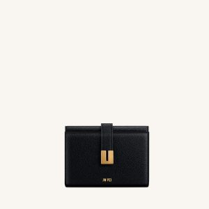 Hana Portefeuille avec détails métalliques - Noir