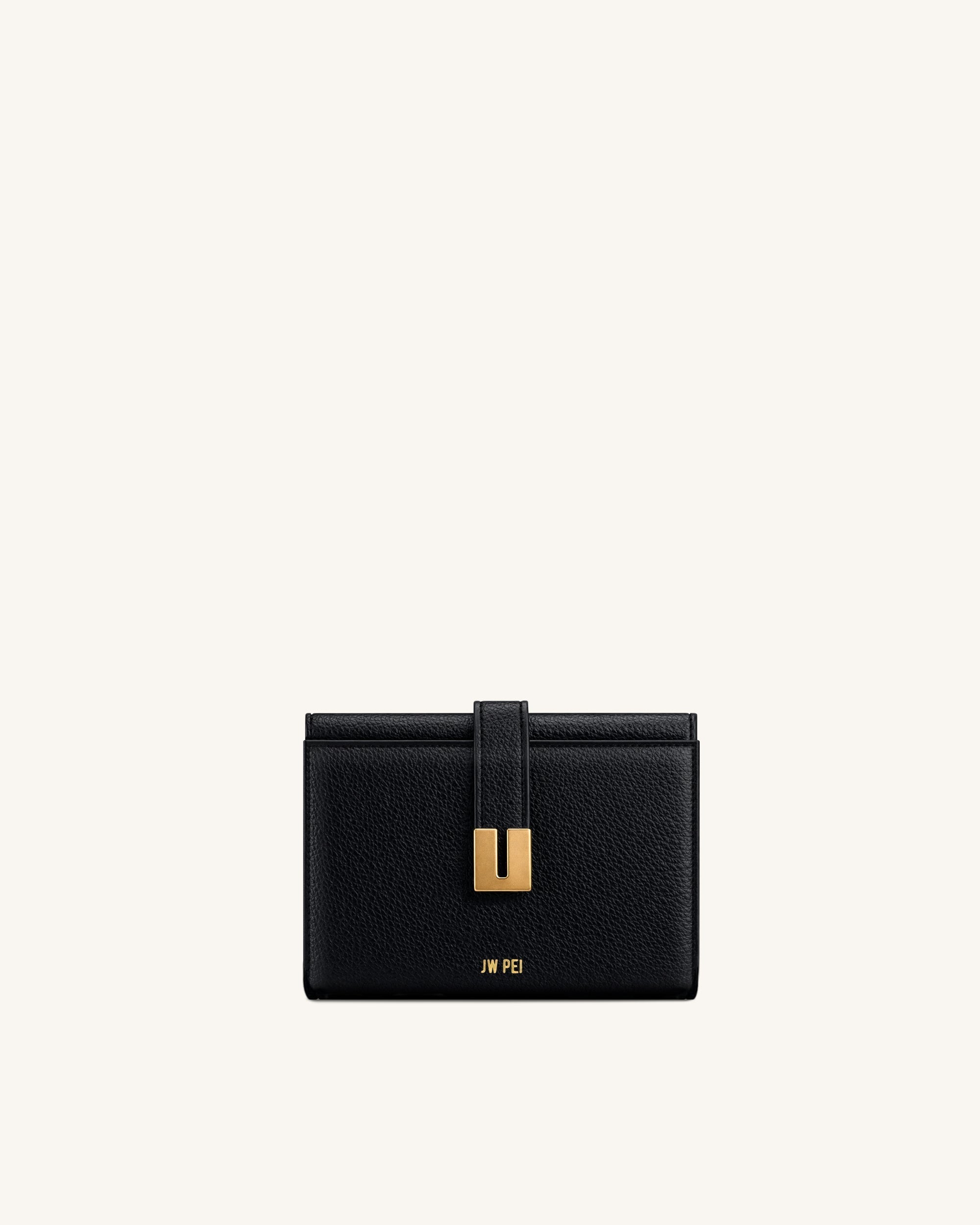 Hana Portefeuille avec détails métalliques - Noir