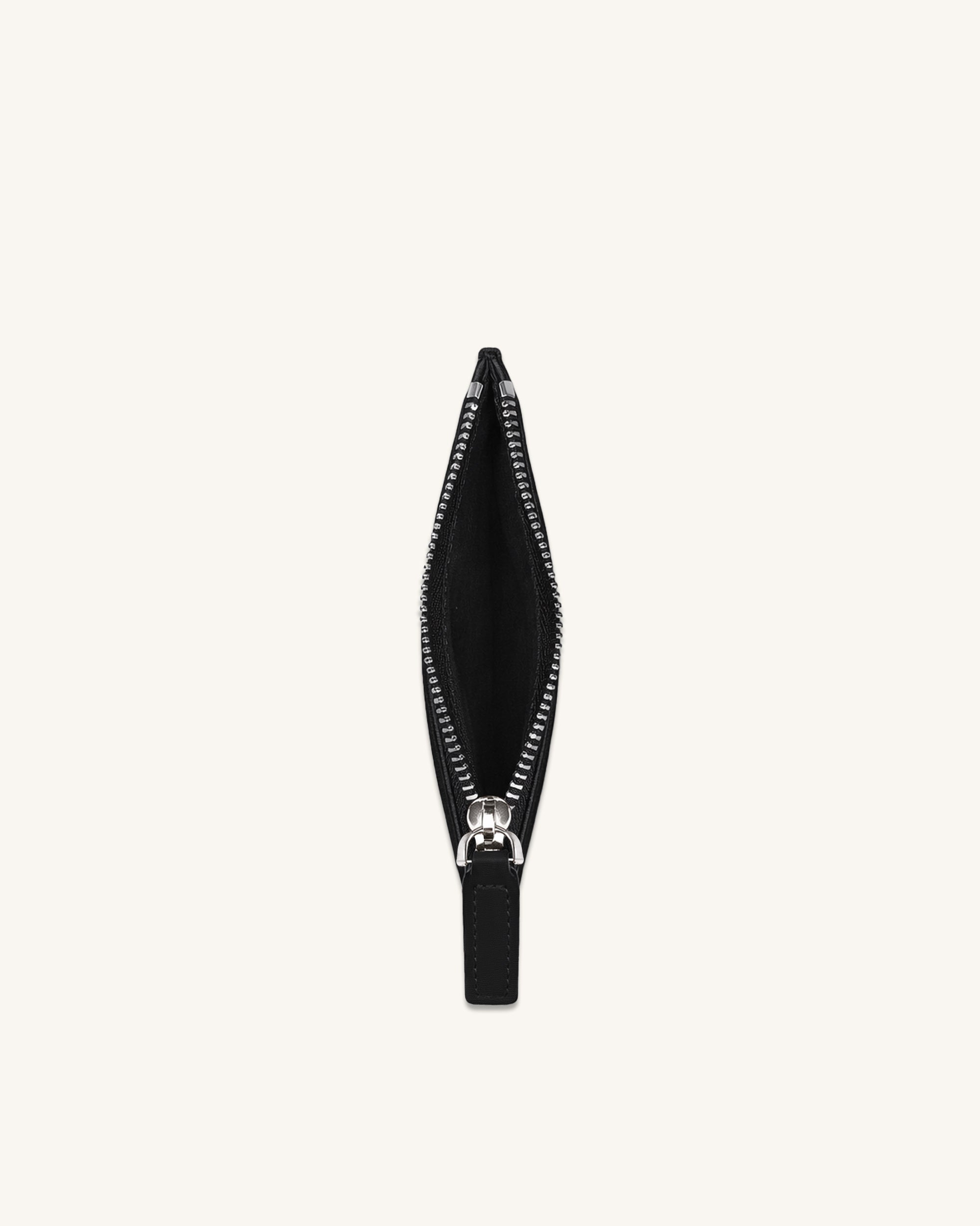 Seren Porte-cartes zippé - Noir – Image 3